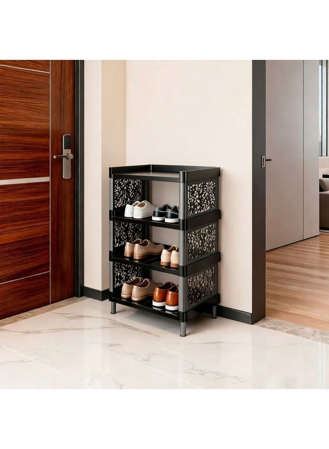 ECO PLAST Plastic Shoe Rack - 4 Shelves - Image 2